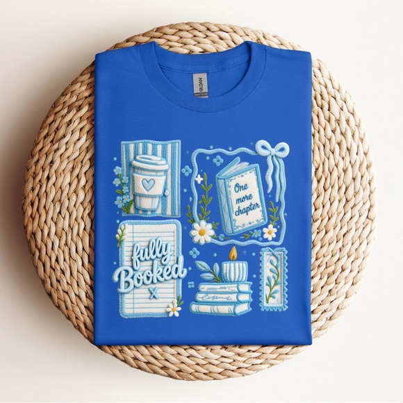 Handmade Tops - Fully Booked Faux Yarn T-Shirt